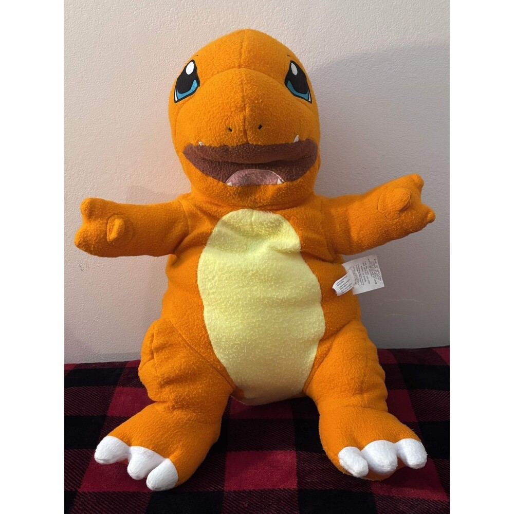 Vintage Cuddle Pillow Pal Baby Boom Consumer Products Charmander Pokemon Plush